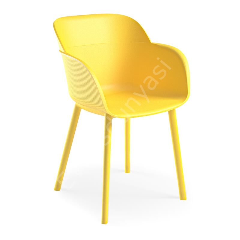 Backen Plastik Sandalye