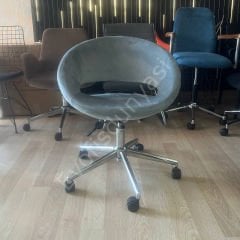 Song Çalışma Koltuğu A.Gri - Siyah Boya