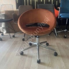 Song Çalışma Koltuğu Kiremit - Krom