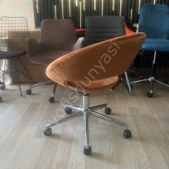 Song Çalışma Koltuğu Kiremit - Krom