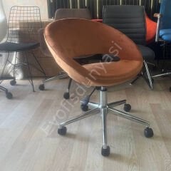 Song Çalışma Koltuğu Kiremit - Krom