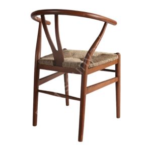 Wishbone Hasırlı Thonet Sandalye Ceviz