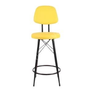 Ekom Metal Bar Sandalyesi Sarı