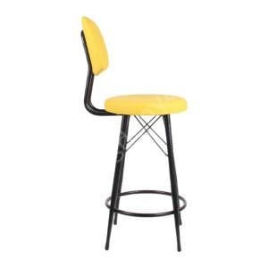 Ekom Metal Bar Sandalyesi Sarı