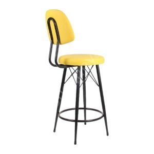 Ekom Metal Bar Sandalyesi Sarı