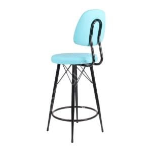 Ekom Metal Bar Sandalyesi Turkuaz