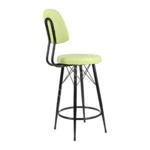 Ekom Metal Bar Sandalyesi Yeşil