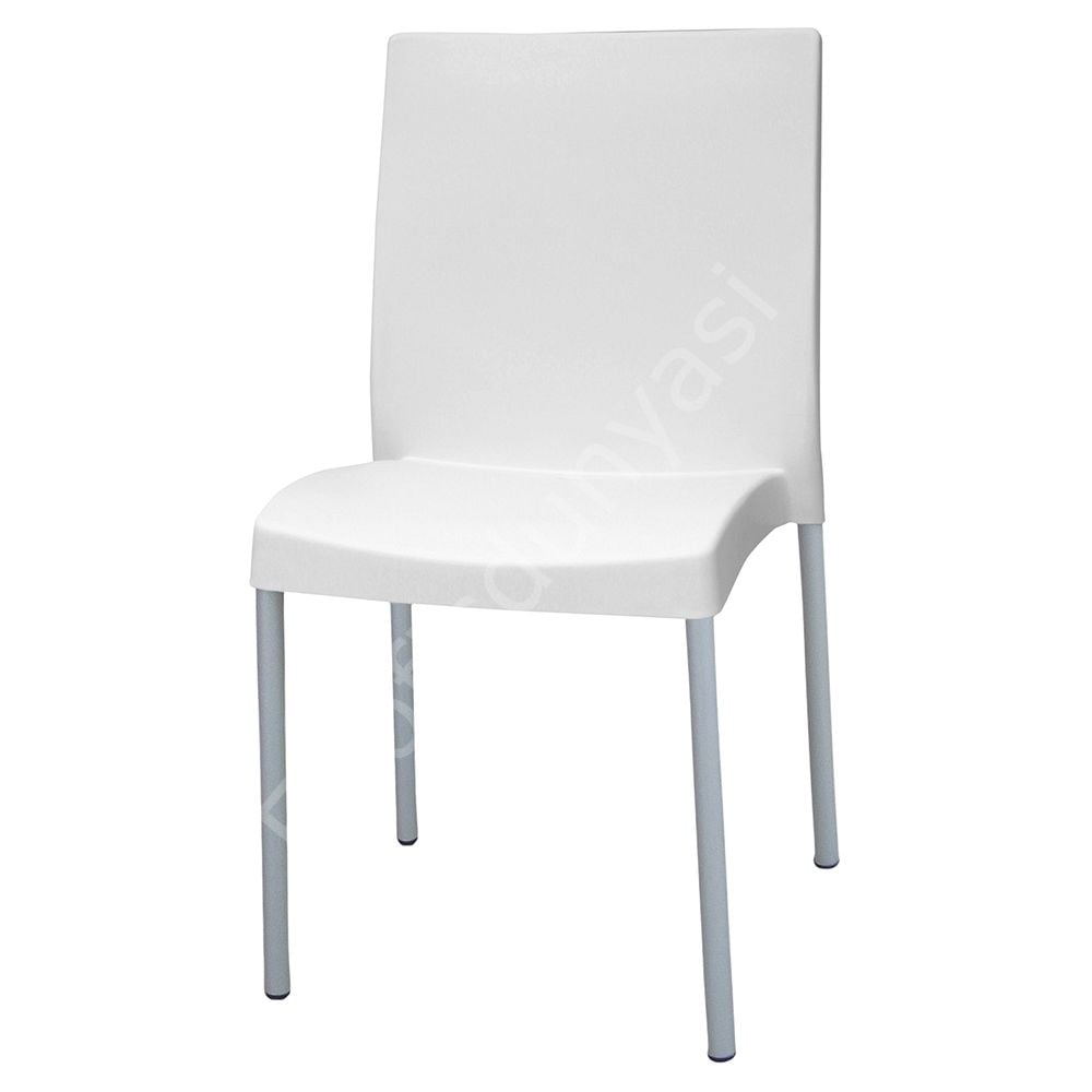 Fox PP Plastik Sandalye Beyaz