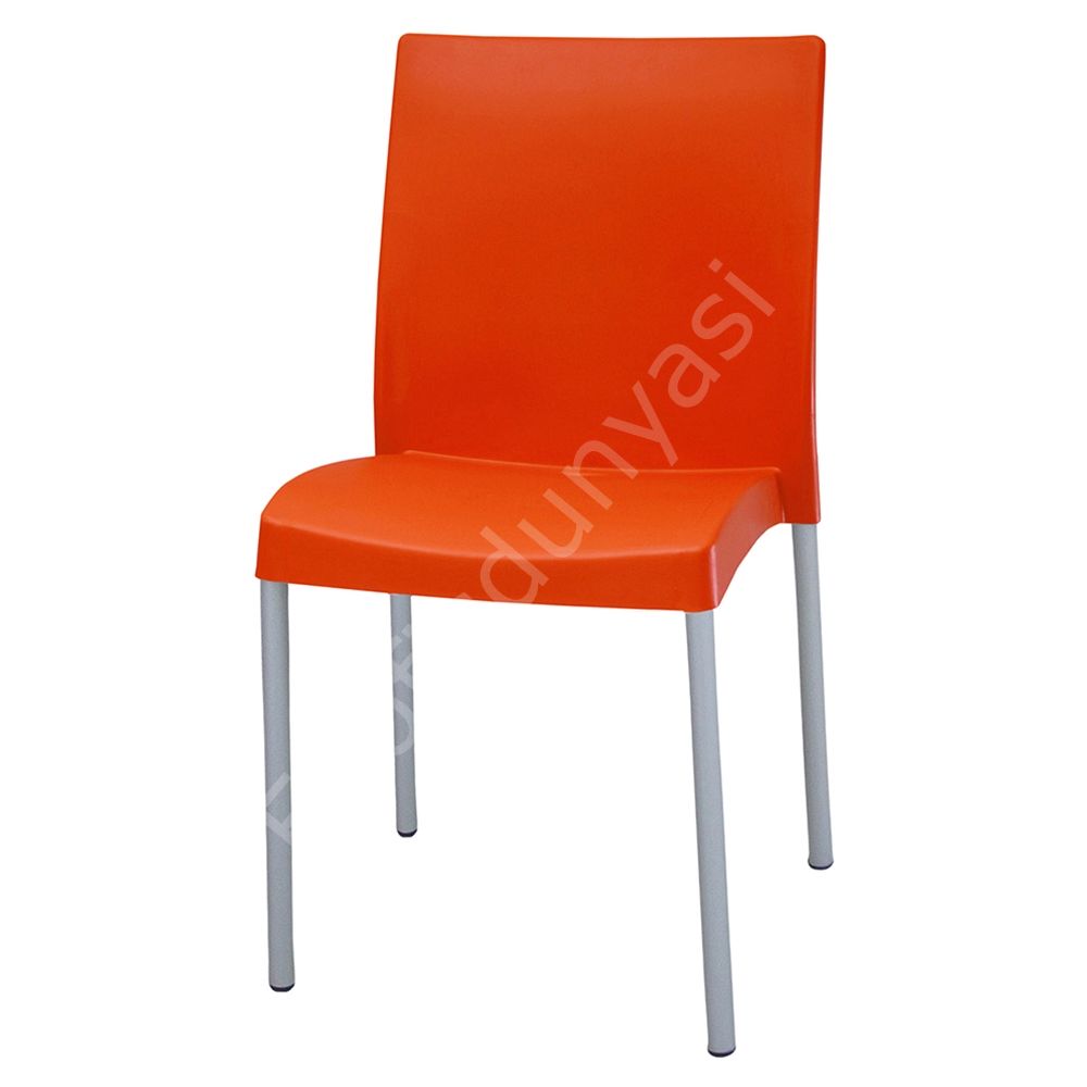 Fox PP Plastik Sandalye Turuncu