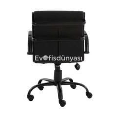 Naki Boyalı Ayak Çalışma Koltuğu Siyah